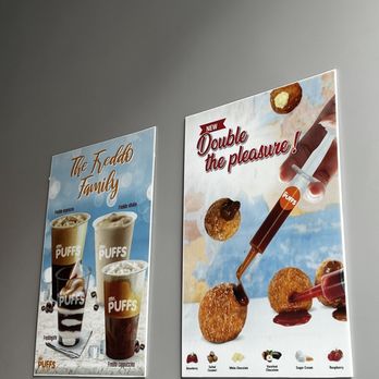 Mr. Puffs - a couple of posters - Desserts Near Me - Ottawa, Ontario