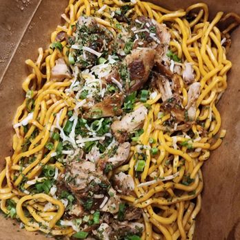 NGHBRS Kitchen - Chicken Garlic Noodles - Asian Fusion Near Me - Lakewood, California