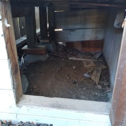 under house where they failed to put foundation