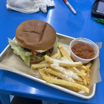 Mykonos Grill - HAMBURGER - Mediterranean Near Me - Boca Raton, Florida