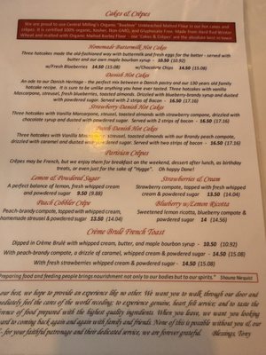 Menu photo 7 Crimson Door Cafe Spokane Valley, WA