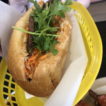 Pho Van - Grilled steak Ban mi Sandwich - Vietnamese Near Me - San Diego, California