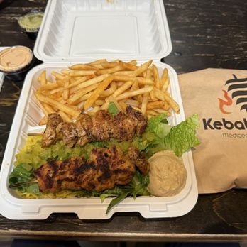 Kebab Craft - Chicken Kebabs plate. - Mediterranean Near Me - San Diego, California Kebab Craft - Chicken Kebabs plate. - Mediterranean Near Me - San Diego, California