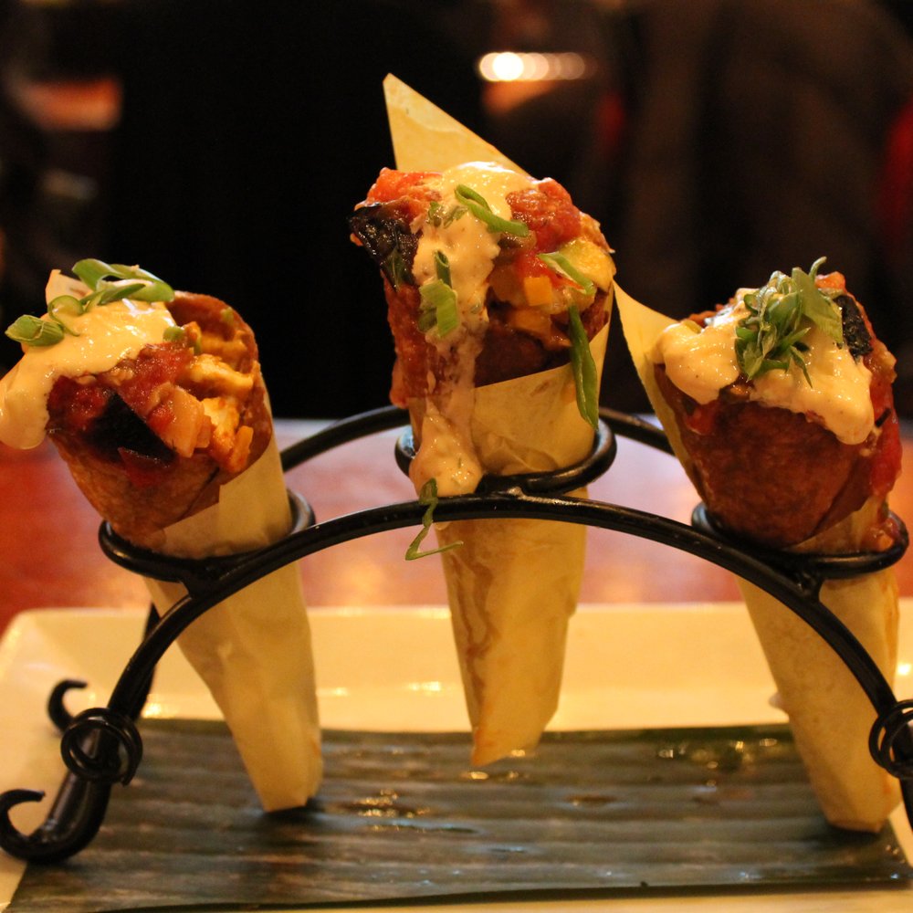 Sinigual - Salmon cones appetizer - Mexican Near Me - Manhattan, New York