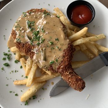 Ampersea - Fried pork chop and fries - New American Near Me - Baltimore, Maryland Ampersea - Fried pork chop and fries - New American Near Me - Baltimore, Maryland