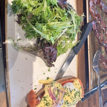 First Watch - Salmon Egg Benedict - Breakfast & Brunch Near Me - Nashville, Tennessee