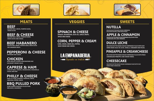 Menu photo 1 La Empanaderia El Paso, TX
