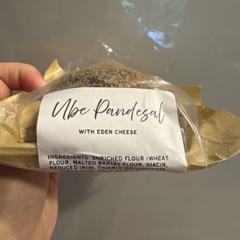Dessert Avenue - Ube Pandesal with cheese - perfect sweet and savory - Cupcakes Near Me - Oakley, California