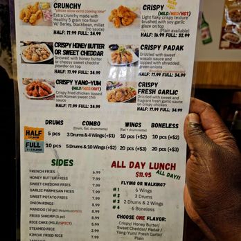 Vons Chicken - Menu - Chicken Wings Near Me - Concord, California