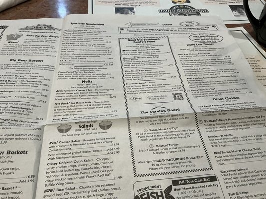 Menu photo 2 Black Bear Diner Sunnyvale Sunnyvale, CA Menu photo 2 Black Bear Diner Sunnyvale Sunnyvale, CA