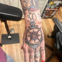 Epic Tattoo - Hand tattoo