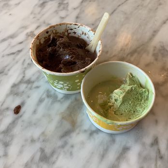 Dolce Neve - Chocolate - large. Medium assortment of gelatos. - Gelato Near Me - Austin, Texas