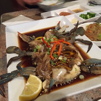 Han Sung BBQ - Soy sauce blue crabs (raw) - Korean Near Me - Santa Clara, California Han Sung BBQ - Soy sauce blue crabs (raw) - Korean Near Me - Santa Clara, California