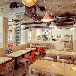 Palastecke - Restaurant & Café im Kulturpalast - Unser Restaurant mit Blick in die offene Küche