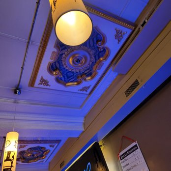 Sogo - the ceiling of a restaurant with blue lighting - Asian Fusion Near Me - Easton, Pennsylvania