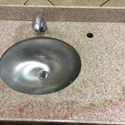 I've went here for years. I don't think they've ever cleaned this bathroom. I hate this gas station