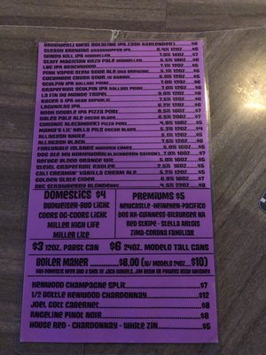 Menu photo 3 V Room Long Beach, CA