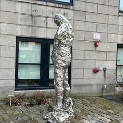The Peeing Figure Sculpture