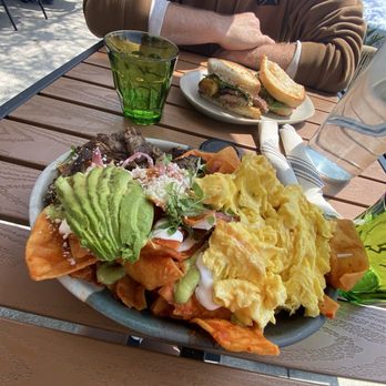 Amor A Mi - Chilaquiles 2 scrambled eggs and steak - Mexican Near Me - Burbank, California Amor A Mi - Chilaquiles 2 scrambled eggs and steak - Mexican Near Me - Burbank, California