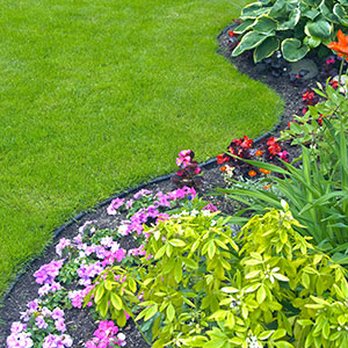 Black Pines Landscaping - a flower bed in the middle of a lawn - Landscaping Near Me Black Pines Landscaping - a flower bed in the middle of a lawn - Landscaping Near Me