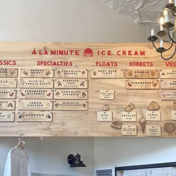 à la minute - Menu - Ice Cream & Frozen Yogurt Near Me - Redlands, California à la minute - Menu - Ice Cream & Frozen Yogurt Near Me - Redlands, California