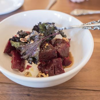 The Publican - Beet with burrata and walnut - New American Near Me - Chicago, Illinois