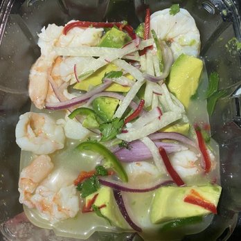 Fish Taco - Zesty Shrimp Ceviche $7.50 - Mexican Near Me - Bethesda, Maryland Fish Taco - Zesty Shrimp Ceviche $7.50 - Mexican Near Me - Bethesda, Maryland