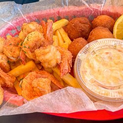 Groupers At the Pier - Shrimp Basket