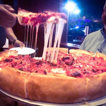 Giordano's - Cheesy Stuffed Deep Dish: Meat and more meat - Pizza Near Me - Schaumburg, Illinois