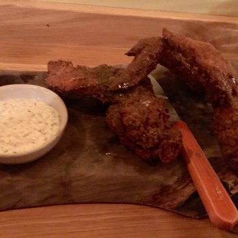 Canard - Fried chicken wings with truffle ranch and truffle honey - Wine Bars Near Me - Portland, Oregon Canard - Fried chicken wings with truffle ranch and truffle honey - Wine Bars Near Me - Portland, Oregon