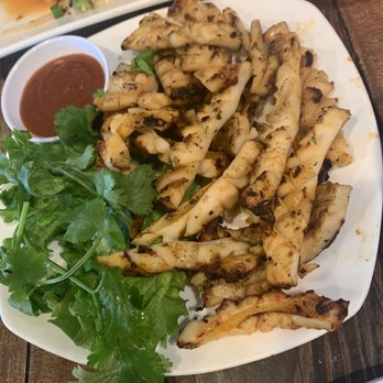 Quan De 7 Mon - Grilled squid - Vietnamese Near Me - South El Monte, California Quan De 7 Mon - Grilled squid - Vietnamese Near Me - South El Monte, California