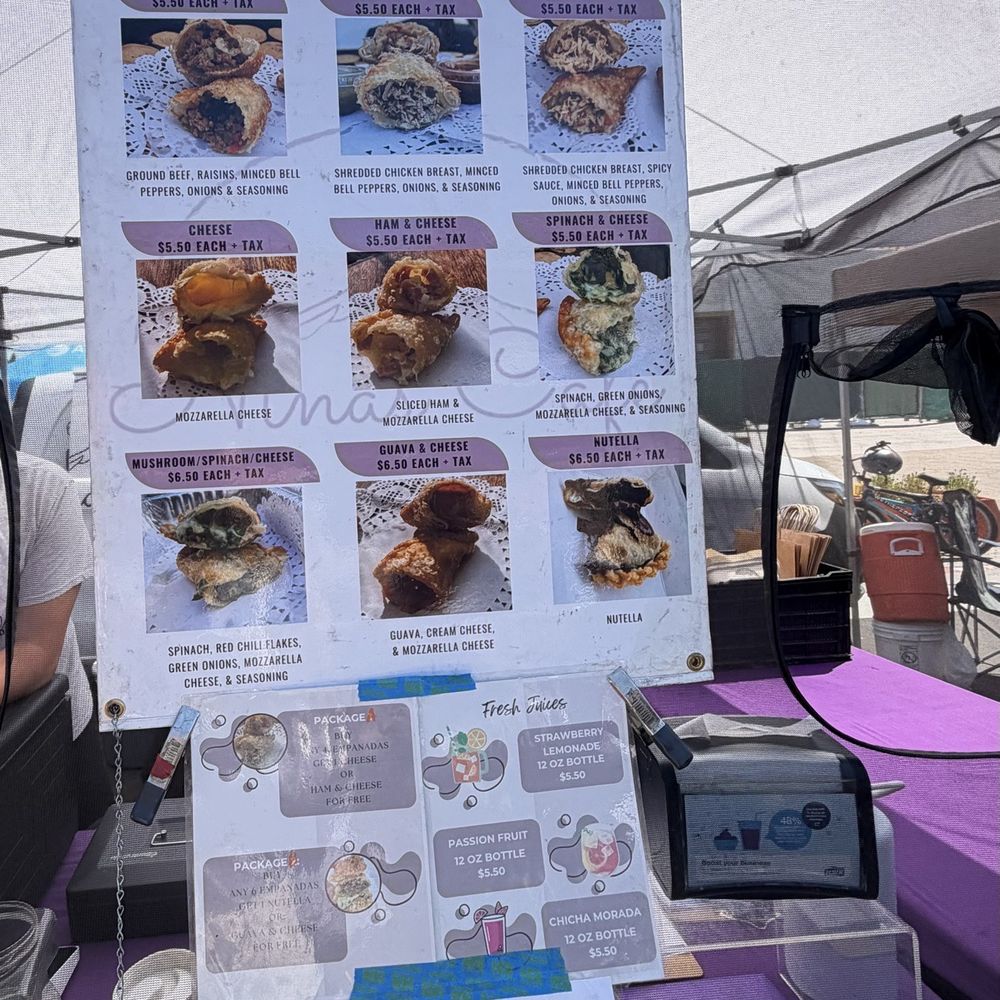 Burlingame Fresh Market - Empanadas prices list - Farmers Market Near Me - Burlingame, California