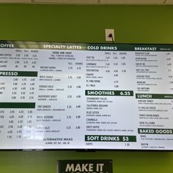 Penny Lane - Menu