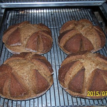 Rein's Real Baking - Pumpernickel (Rye) - Espresso powder, cocoa powder, molasses, caraway seeds - dark and delicious! - Bakeries Near Me Rein's Real Baking - Pumpernickel (Rye) - Espresso powder, cocoa powder, molasses, caraway seeds - dark and delicious! - Bakeries Near Me