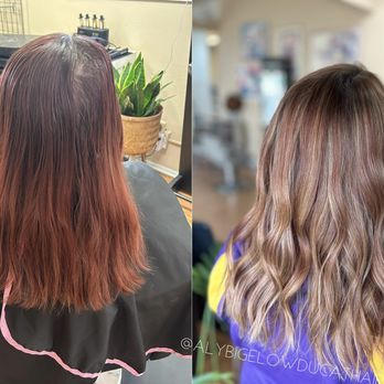 Magnolia Hair Studio - Full highlight and root touch up for more softer transition - Hair Stylists Near Me - Sylvania , Ohio Magnolia Hair Studio - Full highlight and root touch up for more softer transition - Hair Stylists Near Me - Sylvania , Ohio