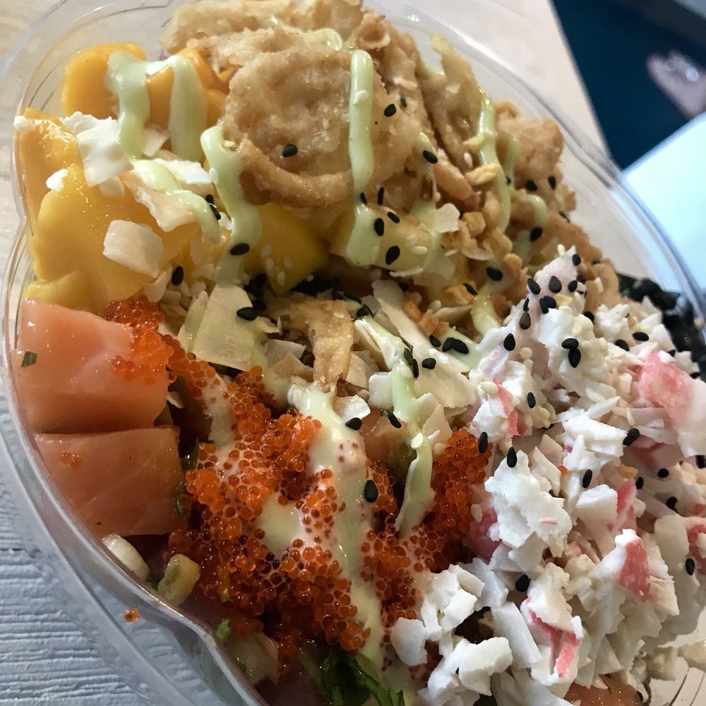 Poké Fish - Looks nice but it's bland - Poke Near Me - Tampa, Florida Poké Fish - Looks nice but it's bland - Poke Near Me - Tampa, Florida