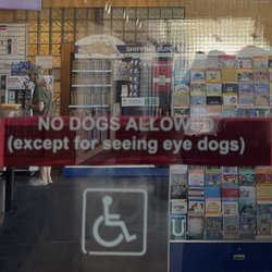 US Post Office - Sign on glass inside Rancho Penasquitos post office.