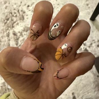 Allure Nails & Spa - Halloween Nails by Vy - Nail Salons Near Me - Columbia, Maryland Allure Nails & Spa - Halloween Nails by Vy - Nail Salons Near Me - Columbia, Maryland