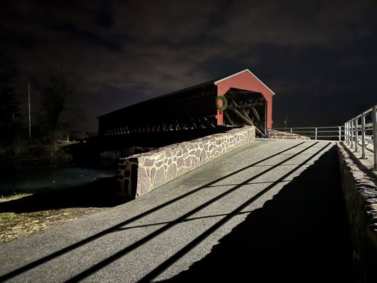 Historic Sachs Covered Bridge by null