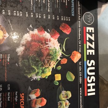 Ezze Sushi - Good sushi for the price around San Dimas area. - Sushi Bars Near Me - Glendora, California Ezze Sushi - Good sushi for the price around San Dimas area. - Sushi Bars Near Me - Glendora, California