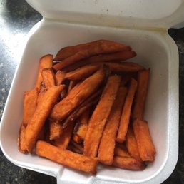 2.50 ---side of sweet potato fries to go