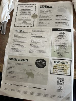 Menu photo 1 Black Bear Diner Fremont Fremont, CA