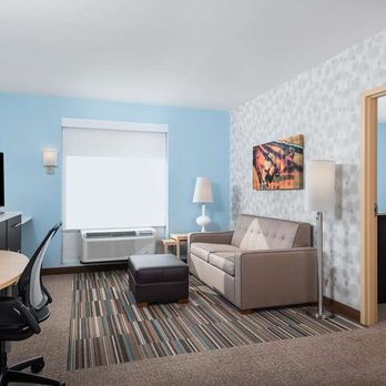 Home2 Suites by Hilton Ft. Lauderdale Airport-Cruise Port - Guest room - Hotels Near Me - Dania Beach, Florida