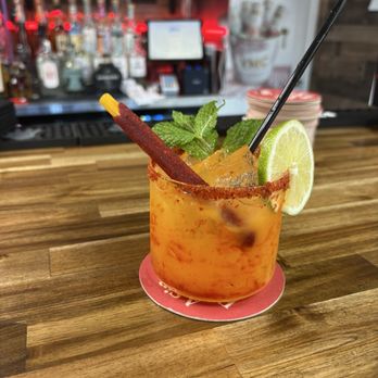 El Taco Society MX - Mangonada margarita - Tacos Near Me - Houston, Texas El Taco Society MX - Mangonada margarita - Tacos Near Me - Houston, Texas