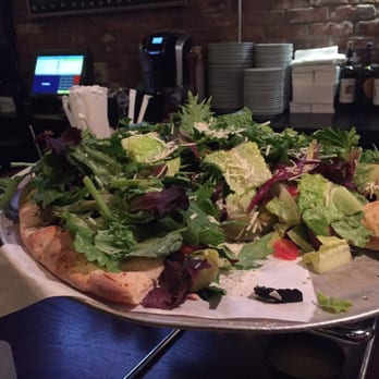 Mondo - Salad pizza - awesome! Enough for 2 or 3! - Pizza Near Me - Middletown, Connecticut Mondo - Salad pizza - awesome! Enough for 2 or 3! - Pizza Near Me - Middletown, Connecticut