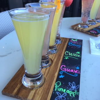 Hash Kitchen - Mimosa flight. - amazing! - Breakfast & Brunch Near Me - Scottsdale, Arizona Hash Kitchen - Mimosa flight. - amazing! - Breakfast & Brunch Near Me - Scottsdale, Arizona