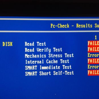 Douglas PC - Hard drive tests failed - IT Services & Computer Repair Near Me Douglas PC - Hard drive tests failed - IT Services & Computer Repair Near Me