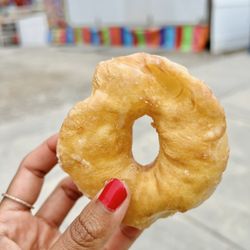 Britt's Donuts - A Britt's donut on the boardwalk