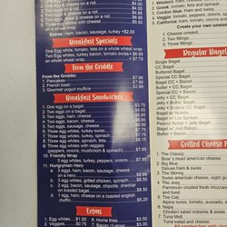 South Shore Bagel Café - Menu 1 2026