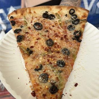 Home Slice Pizza - Veggie pizza slice - Pizza Near Me - Houston, Texas